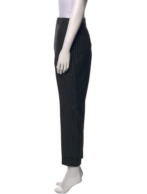 Saint Laurent Wool Straight Leg Pants