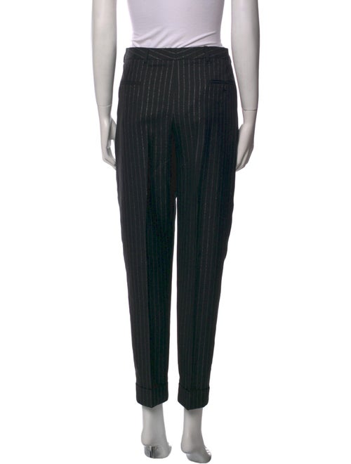 Saint Laurent Wool Straight Leg Pants