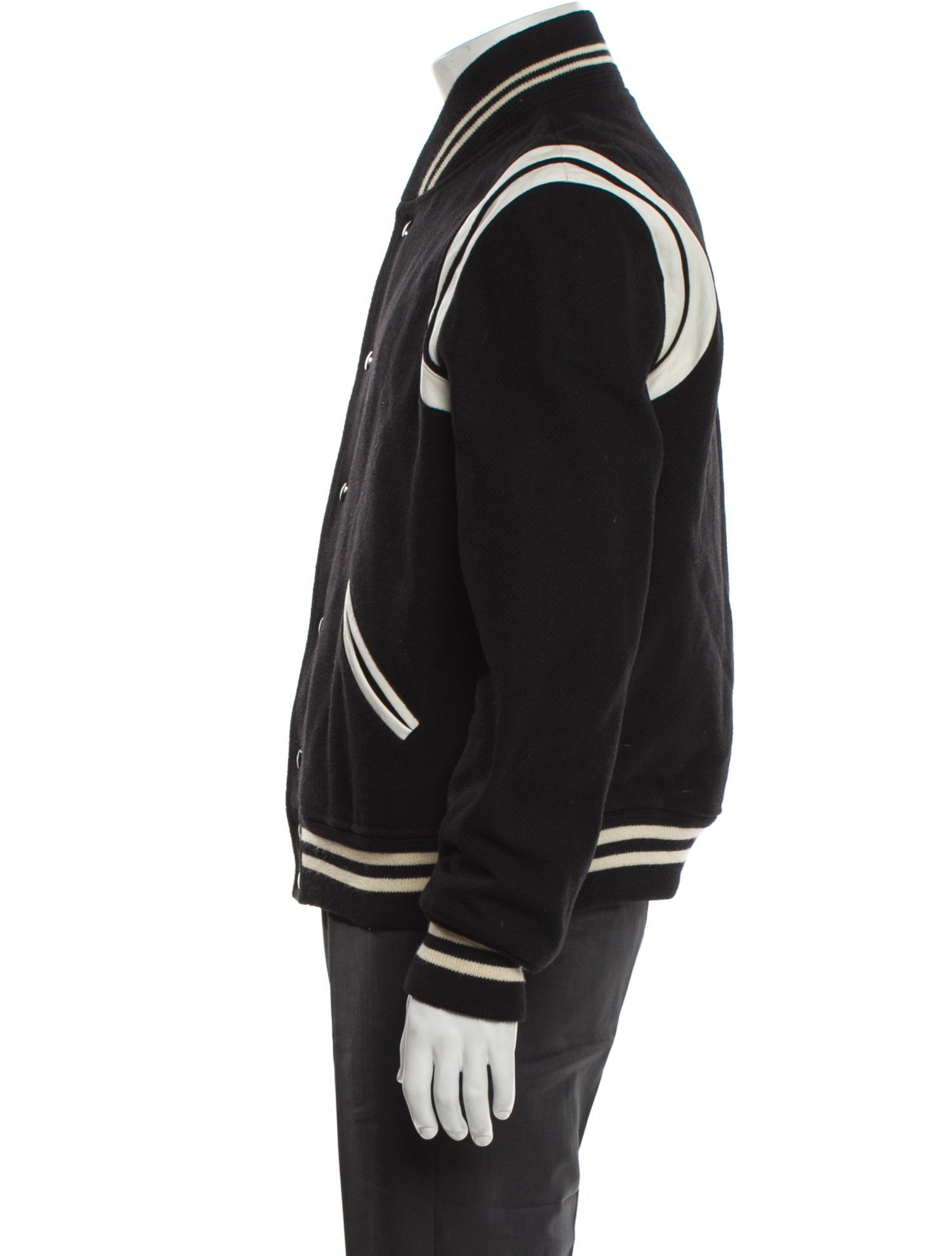 Saint Laurent 2016 Teddy Varsity Jacket