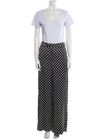 Saint Laurent Polka Dot Print Pant Set