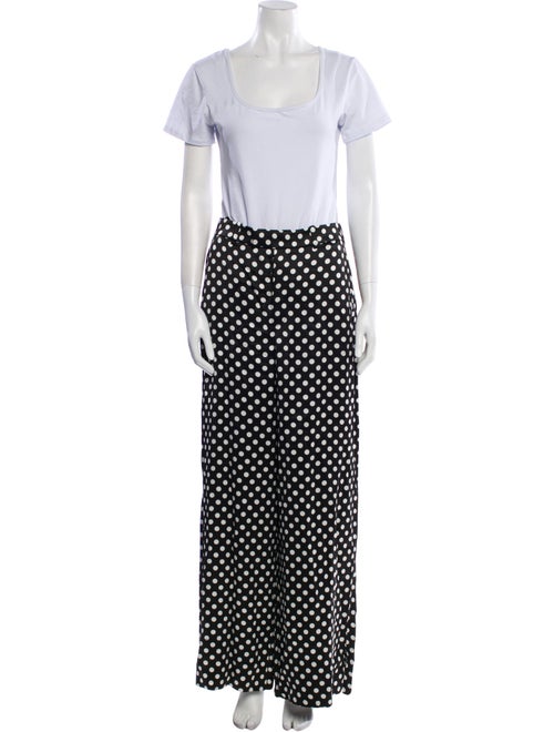 Saint Laurent Polka Dot Print Pant Set