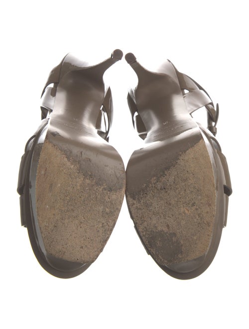 Saint Laurent Patent Leather T-Strap Pumps