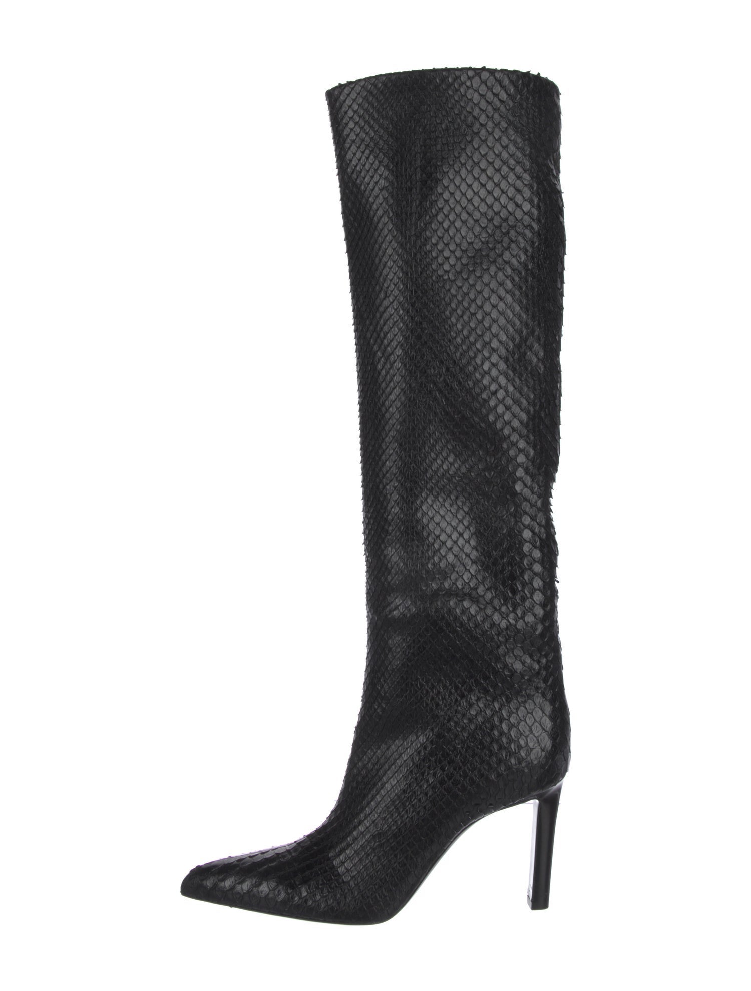 Saint Laurent Snakeskin Boots