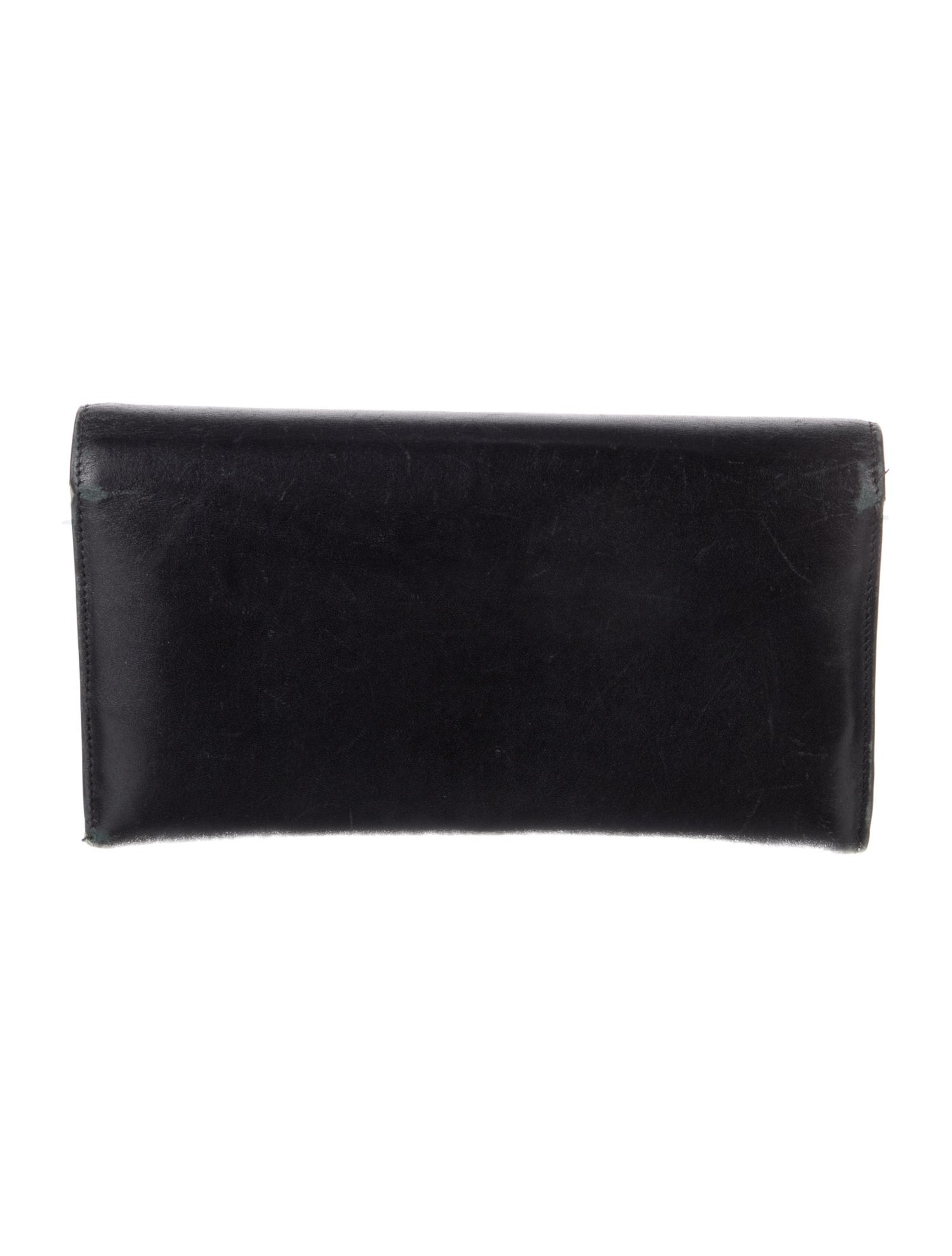 Saint Laurent 2015 Leather Continental Wallet