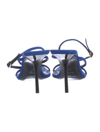 Saint Laurent Satin Sandals