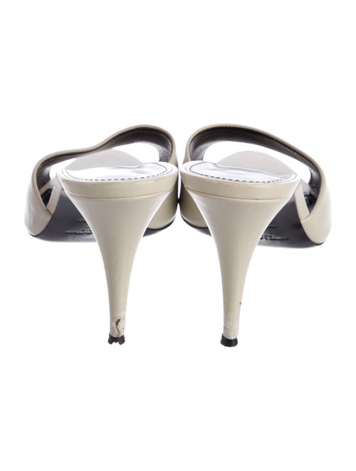 Saint Laurent Leather Slides