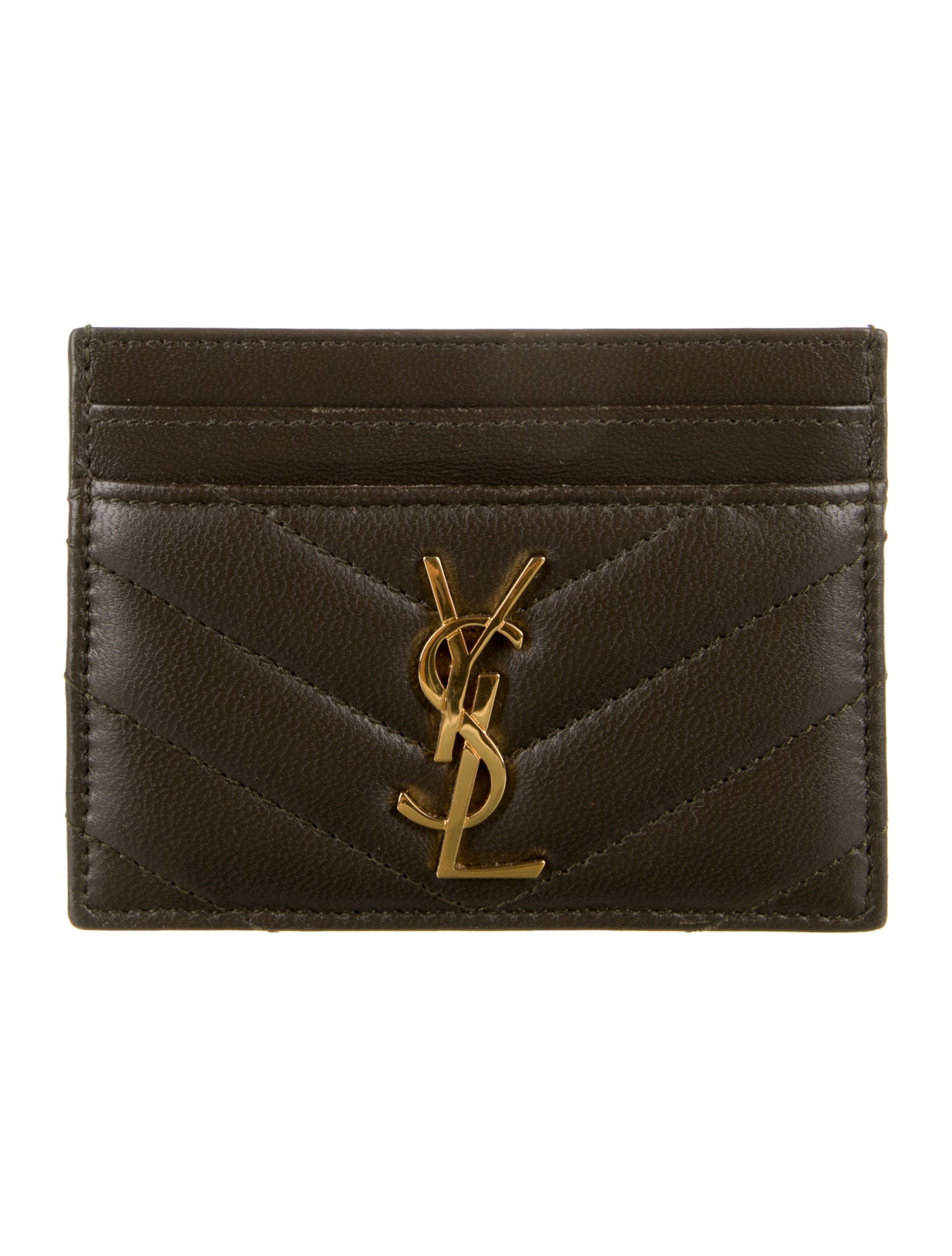 Dolce & Gabbana Majolica Print Leather Card Holder - Blue