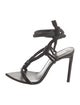 Saint Laurent Leather Slingback Sandals