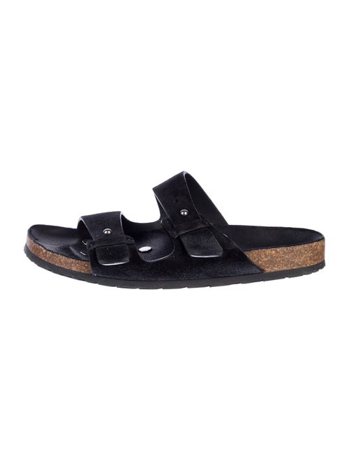 Saint Laurent Suede Slides