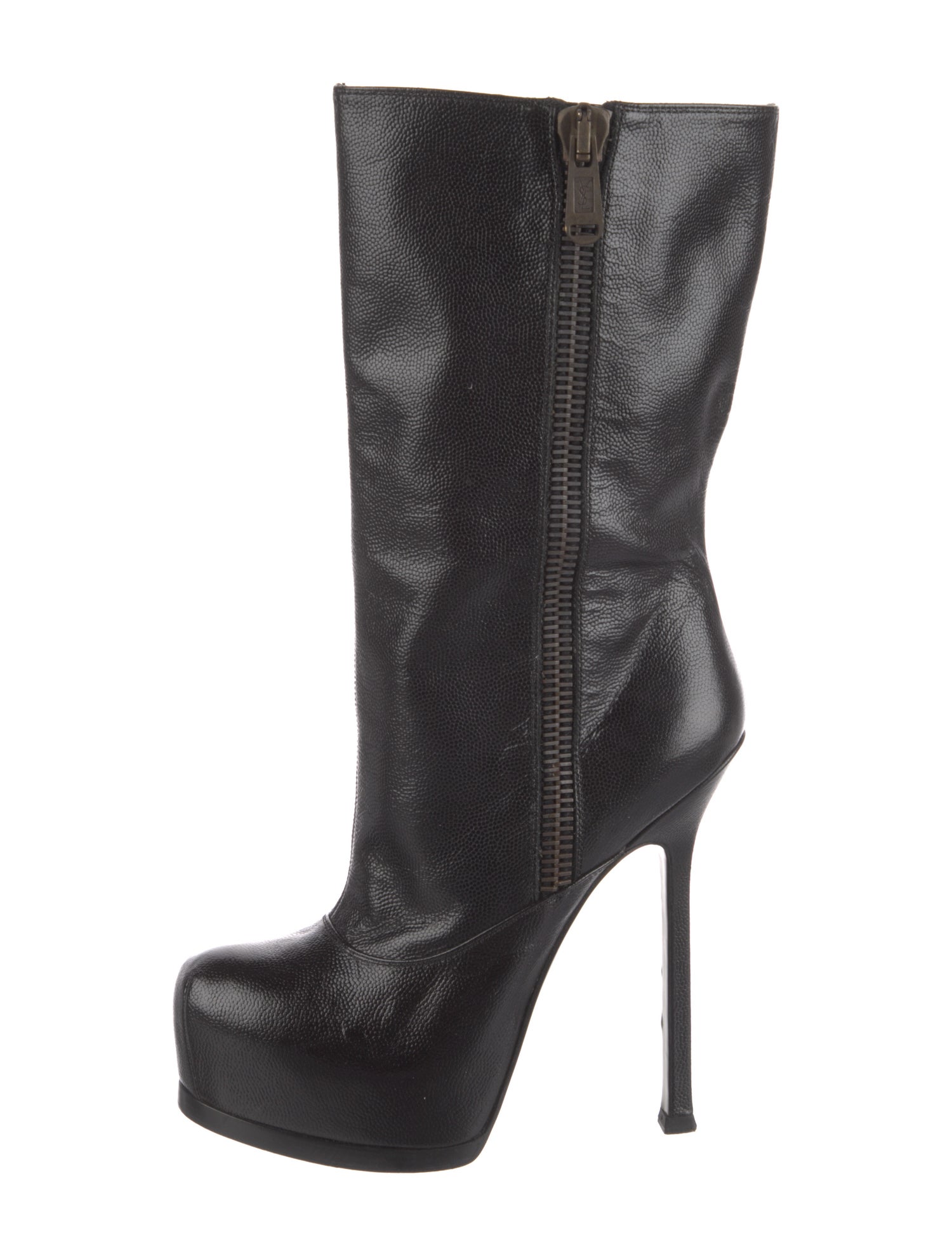 Saint Laurent Leather Boots