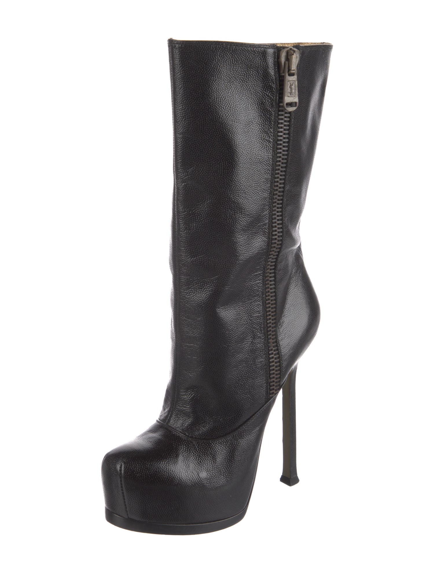 Saint Laurent Leather Boots