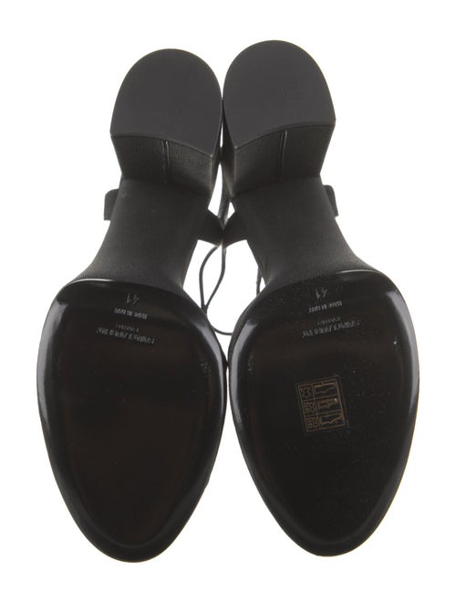 Saint Laurent Canvas Slingback Sandals