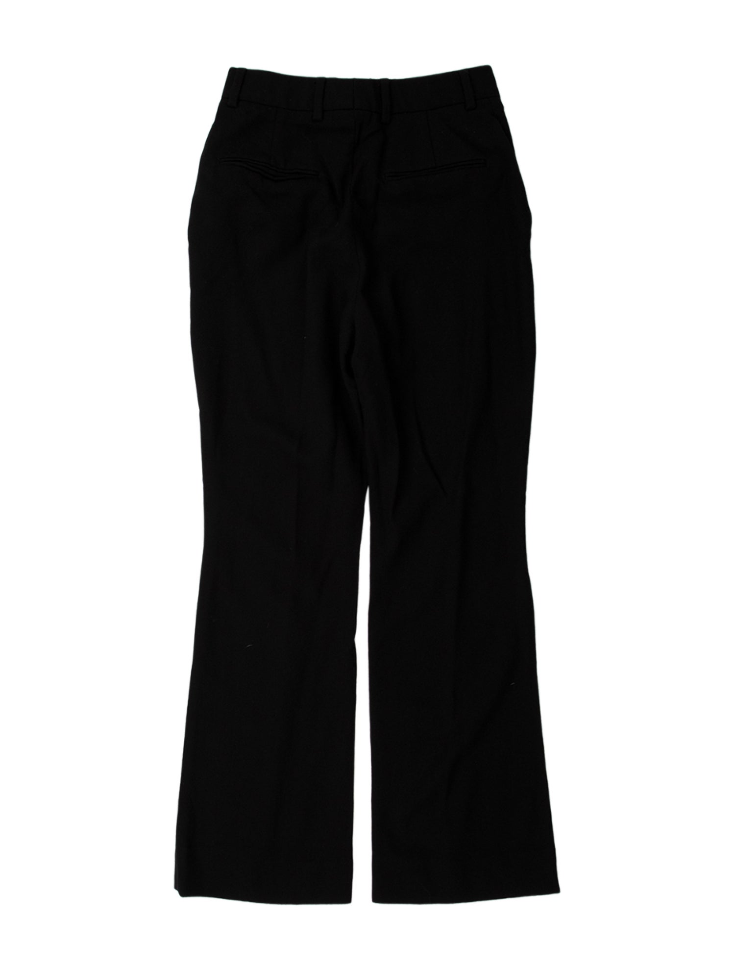 Saint Laurent Wool Straight Leg Pants