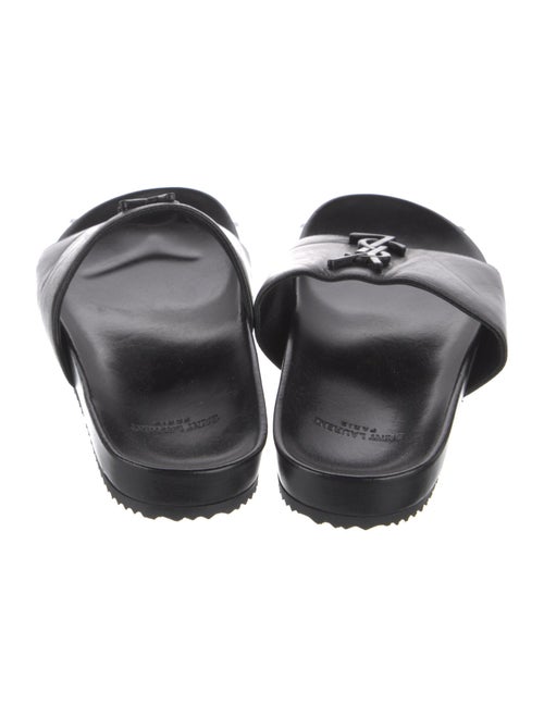 Saint Laurent Leather Slides