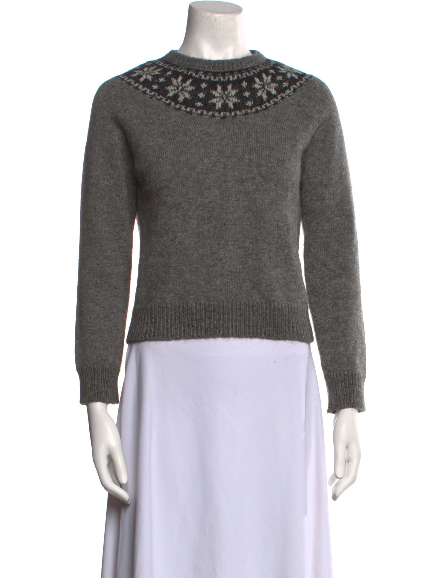 Saint Laurent Crew Neck Sweater