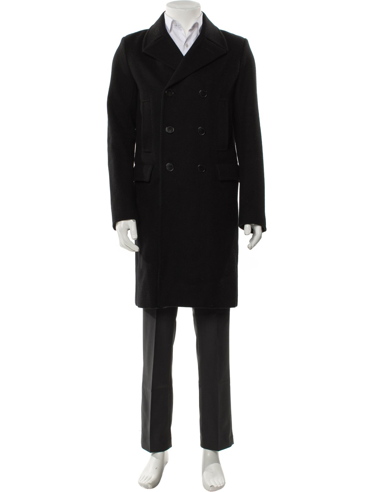 Saint Laurent 2013 Wool Peacoat