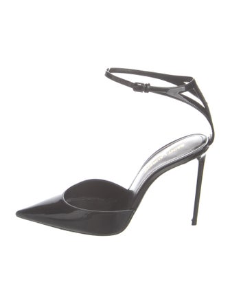 Saint Laurent Zoe Patent Leather D'Orsay Pumps