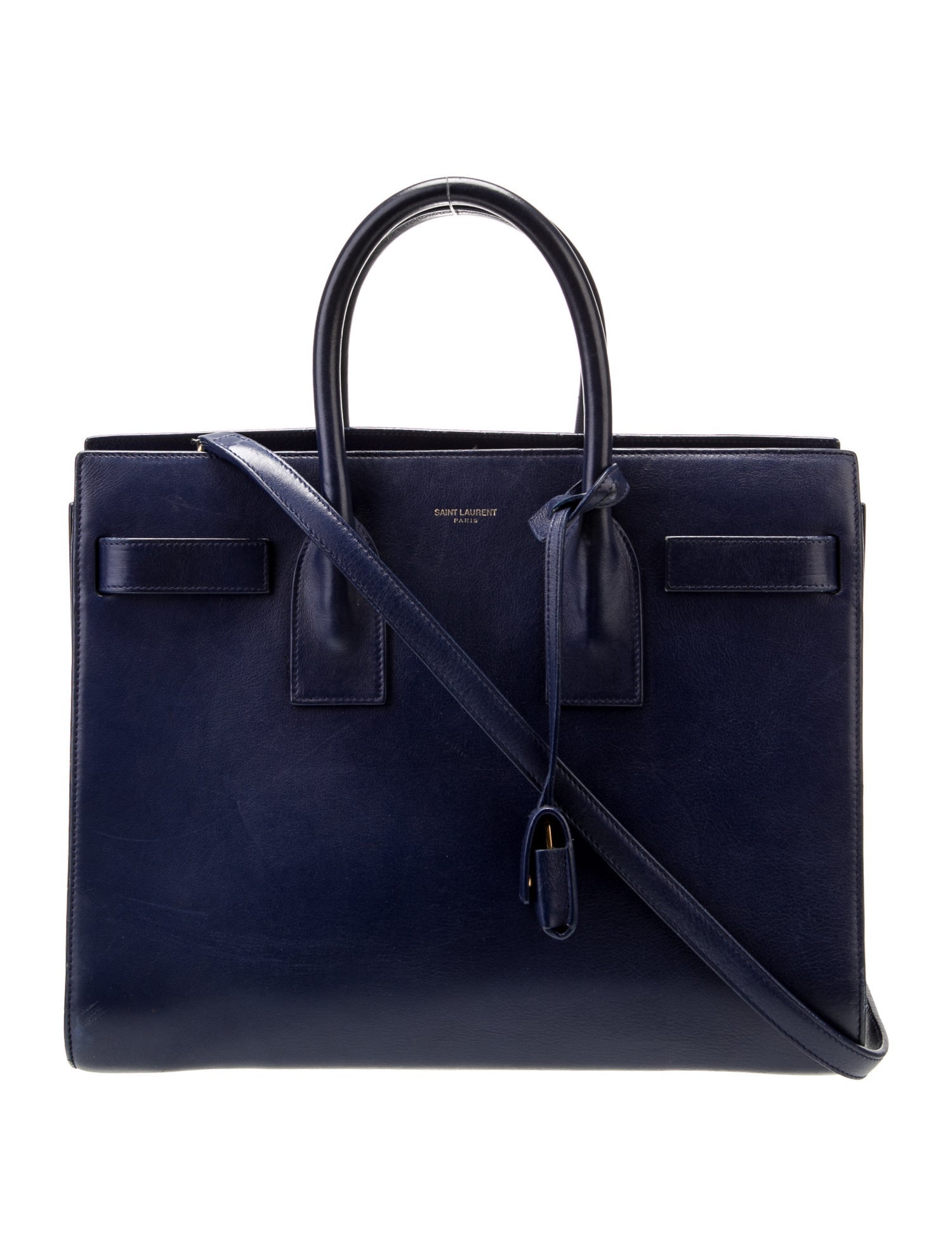 Saint Laurent Leather Sac De Jour Small