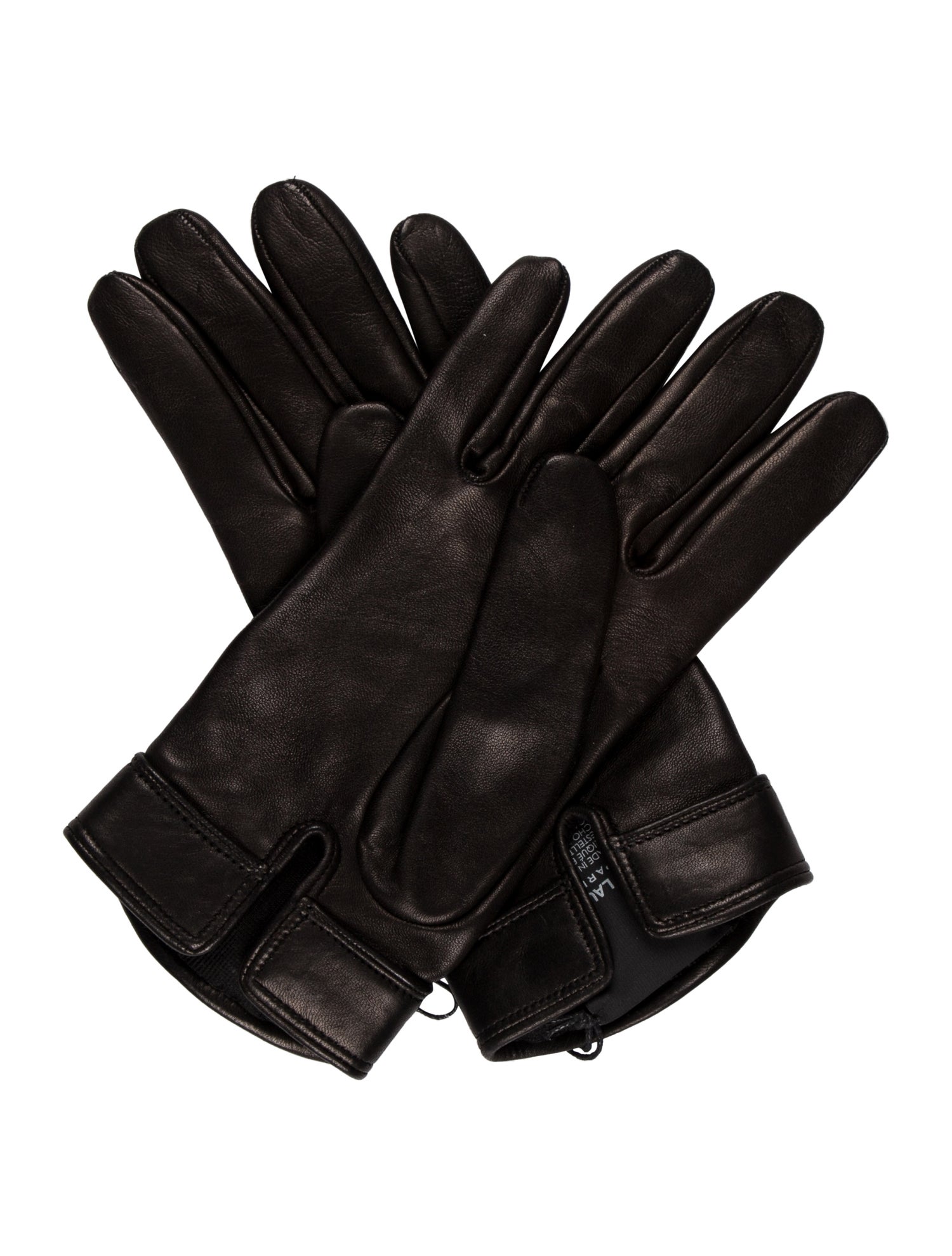 Carol Christian Poell Leather Gloves w/ Tags - Grey Gloves