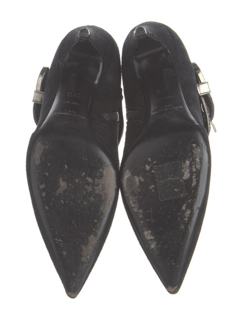 Saint Laurent Suede Sock Boots