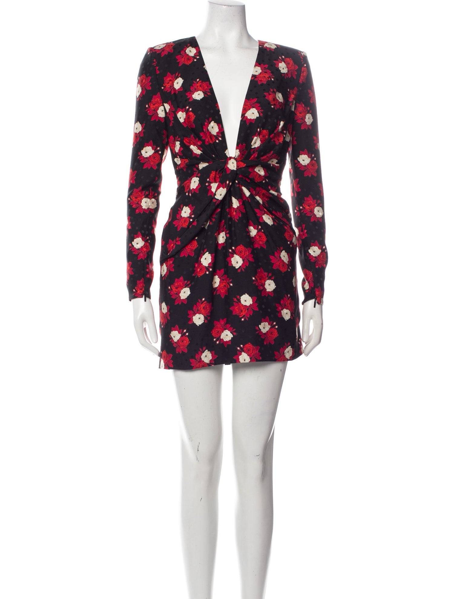 Saint Laurent Silk Mini Dress