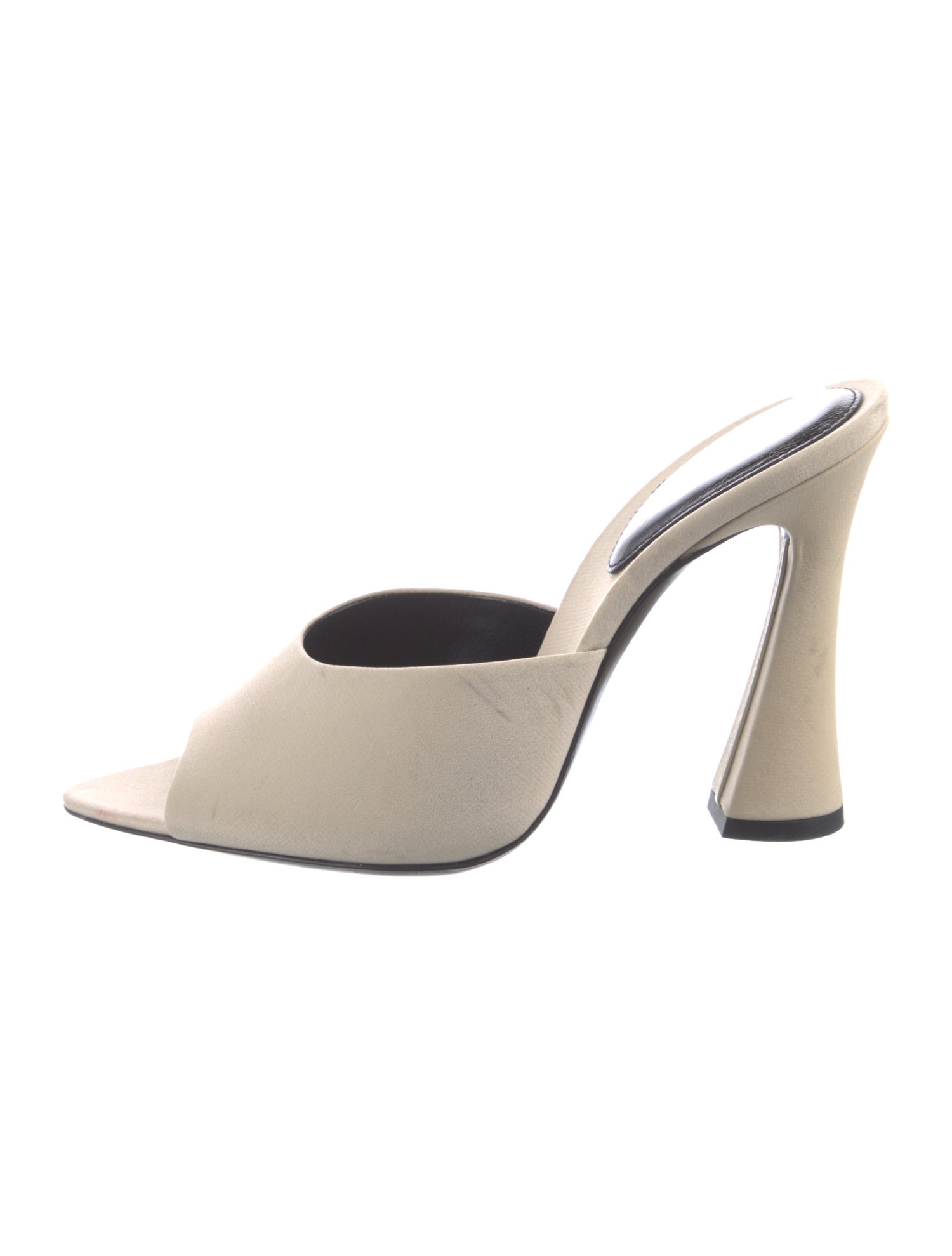 Saint Laurent Leather Slides