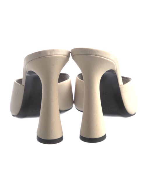 Saint Laurent Leather Slides