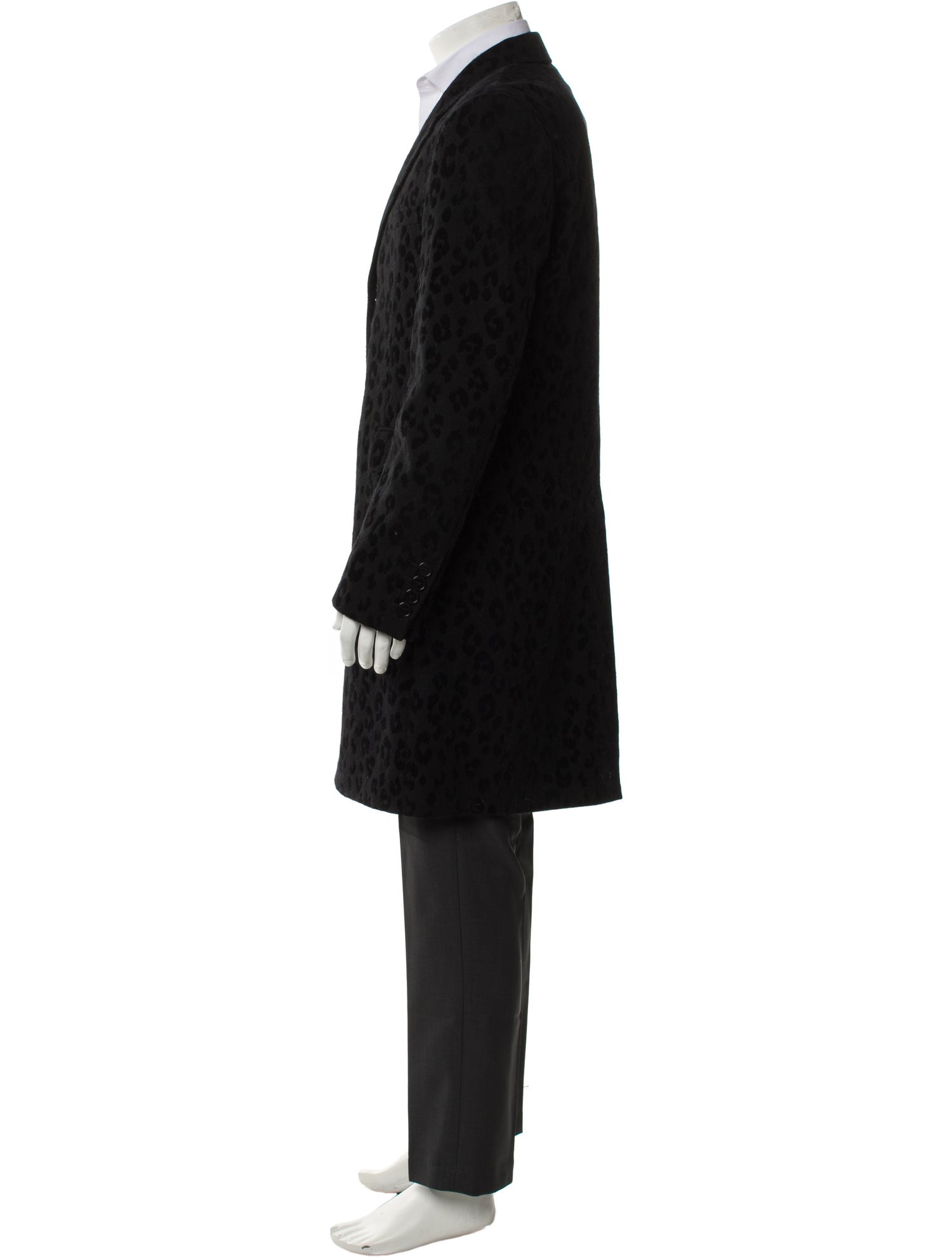 Saint Laurent 2015 Wool Overcoat