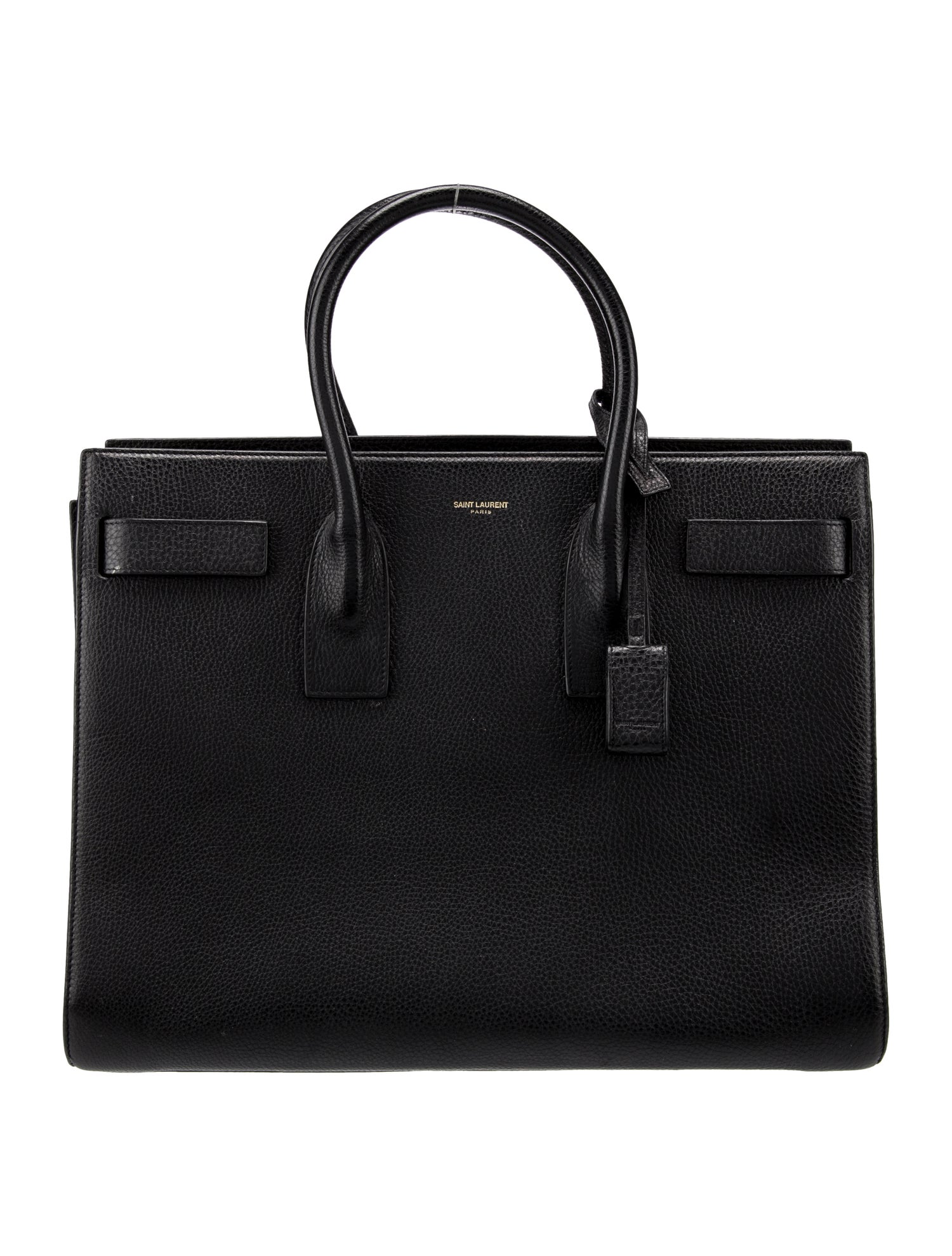 Saint Laurent Leather Sac De Jour Large