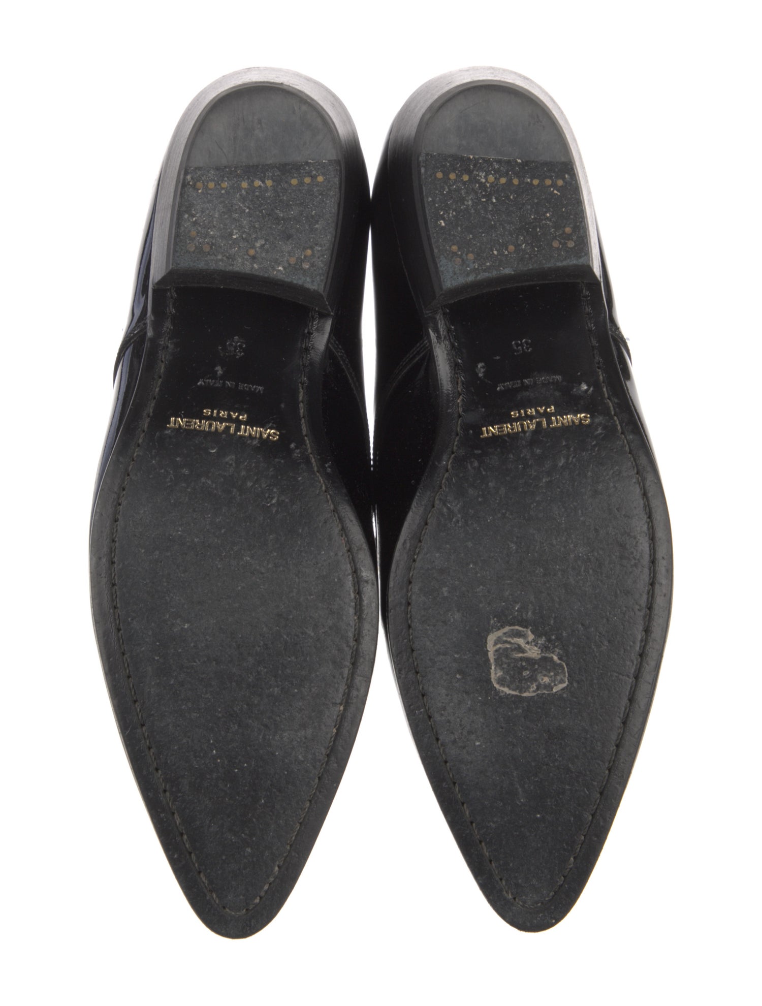 Saint Laurent Patent Leather Oxfords