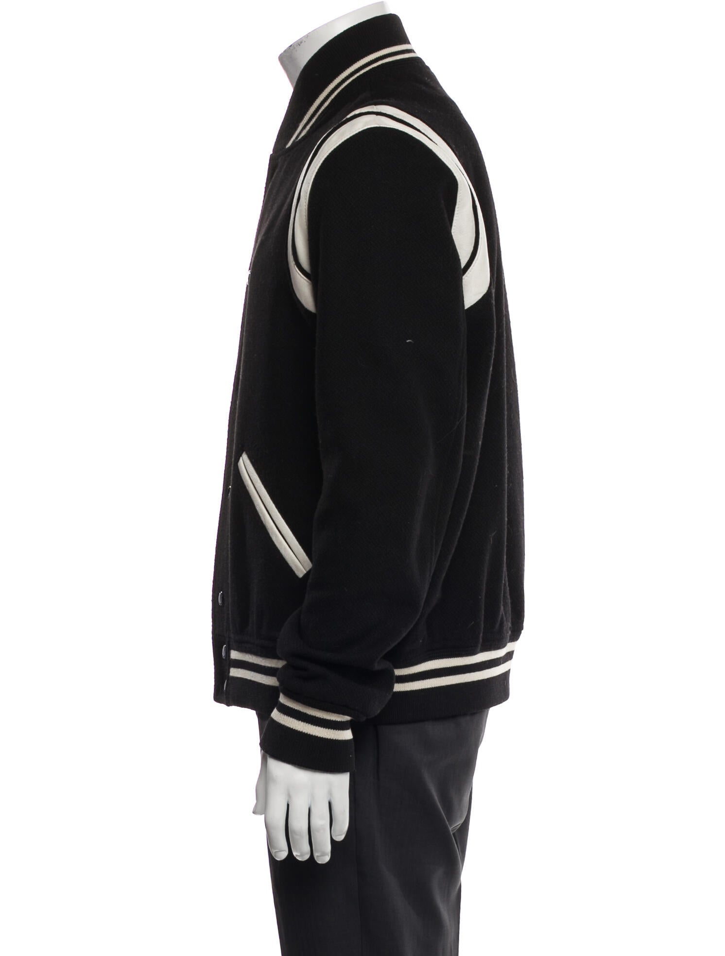 Saint Laurent 2020 Teddy Varsity Jacket