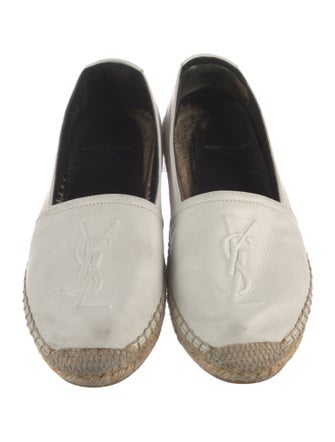 Saint Laurent Leather Espadrilles