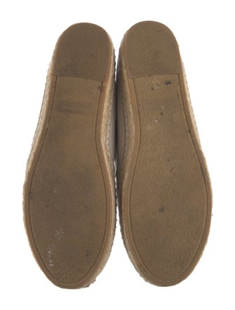 Saint Laurent Leather Espadrilles
