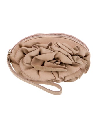 Saint Laurent Leather Clutch