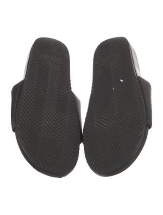 Saint Laurent Leather Slides