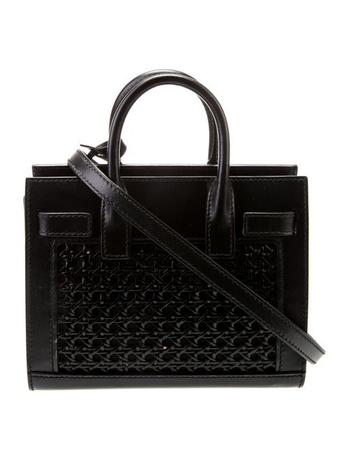 Saint Laurent Wicker Sac De Jour Nano