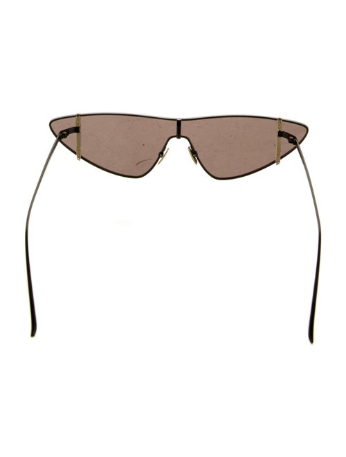 Saint Laurent Cat-Eye Mirrored Sunglasses
