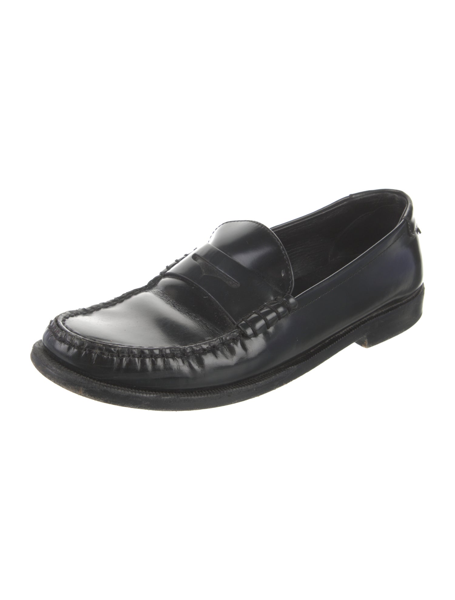Saint Laurent Leather Loafers