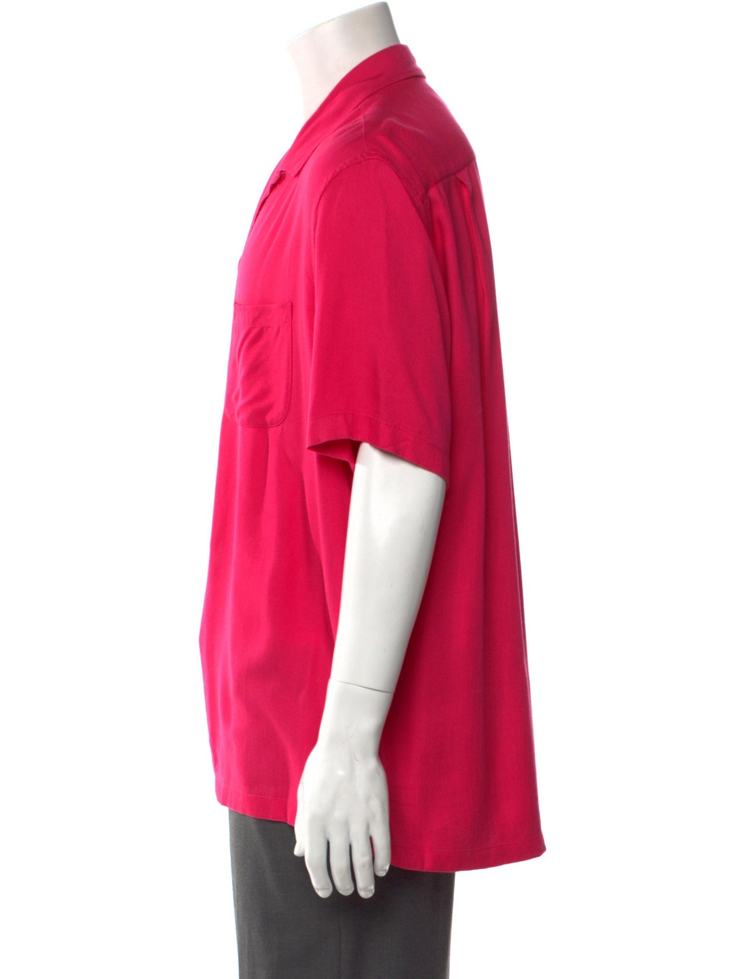 Saint Laurent Solid Casual Shirt