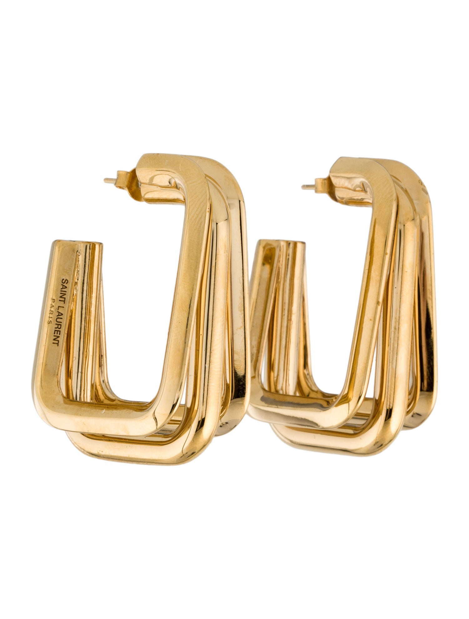 Saint Laurent Hoop Earrings
