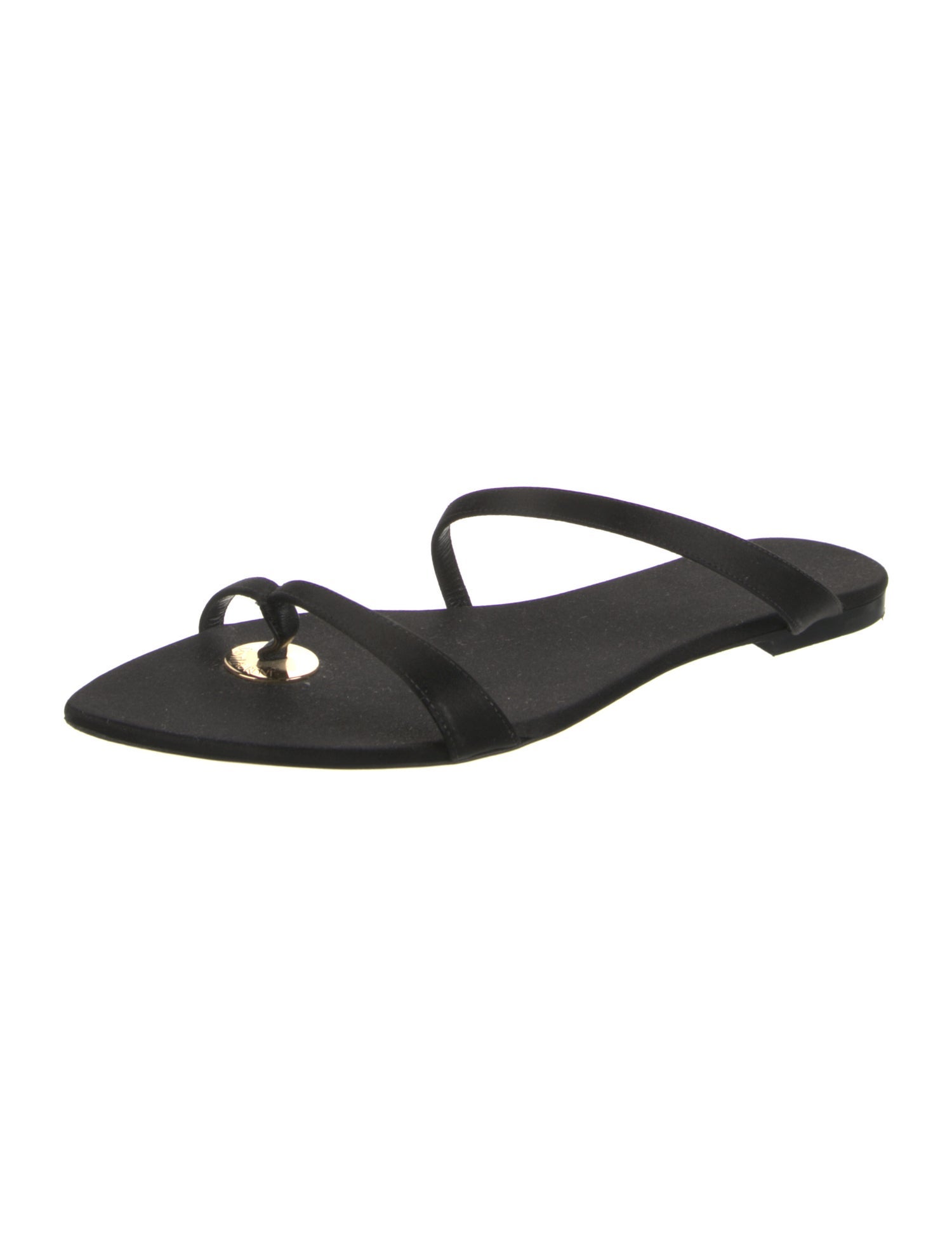 Saint Laurent Satin Slides