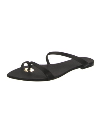 Saint Laurent Satin Slides