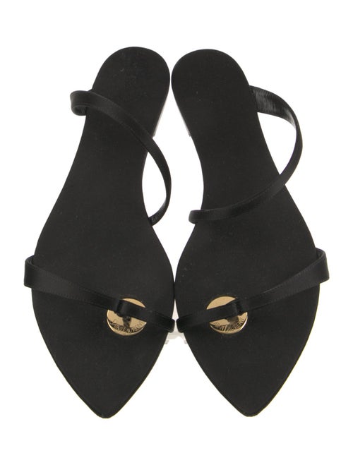 Saint Laurent Satin Slides