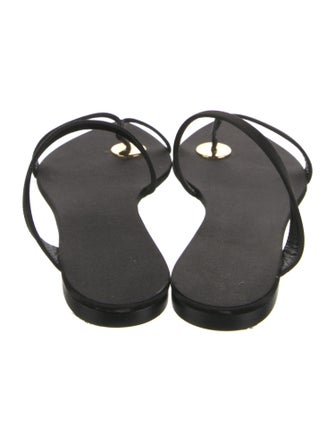 Saint Laurent Satin Slides