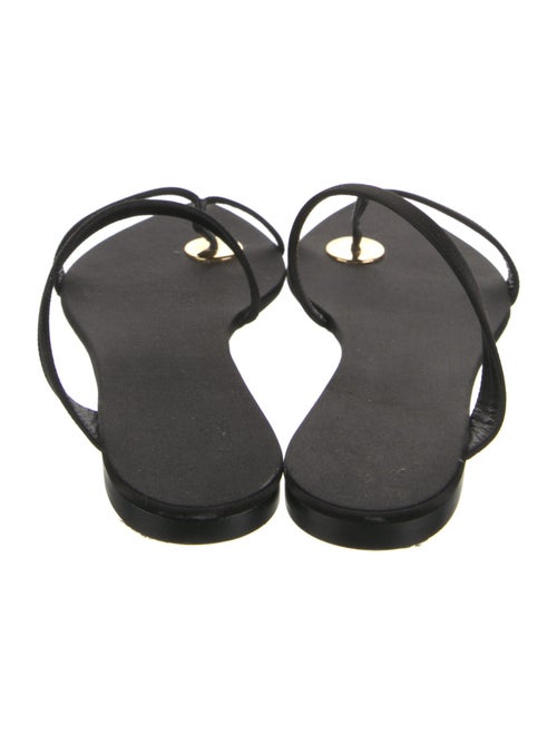 Saint Laurent Satin Slides