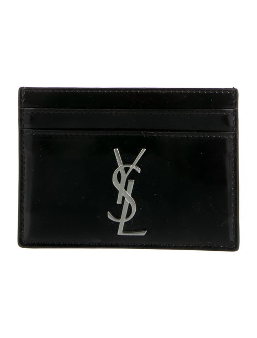 Saint Laurent Monogram Cardholder Leather Card Holder