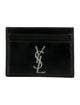 Saint Laurent Monogram Cardholder Leather Card Holder