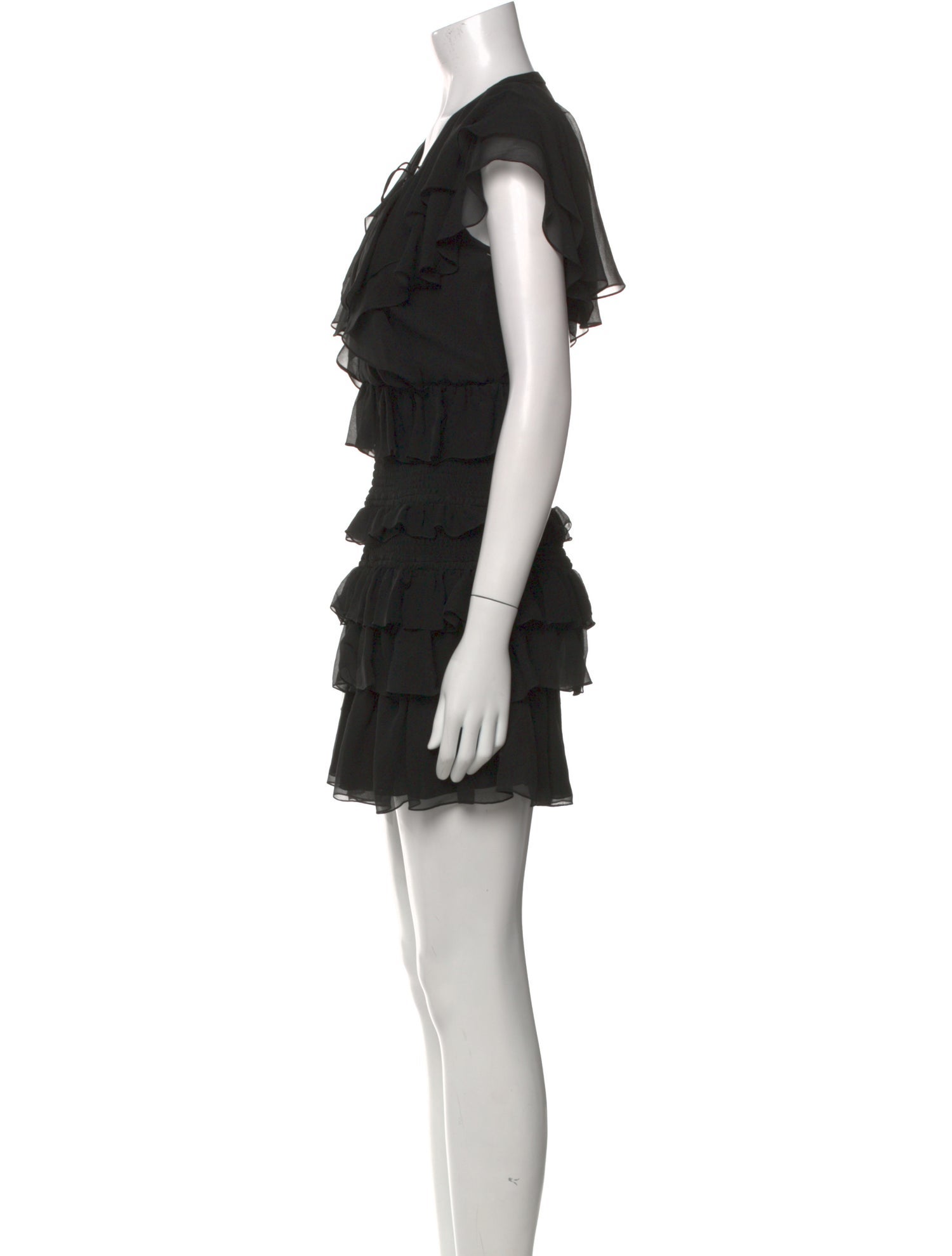 Saint Laurent Silk Mini Dress