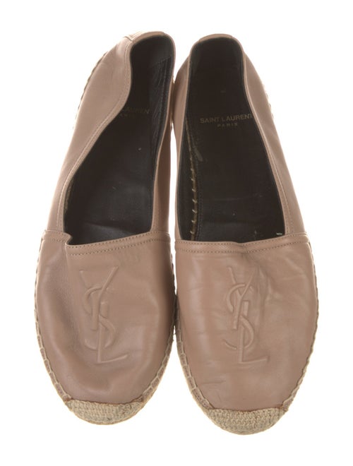 Saint Laurent Leather Espadrilles