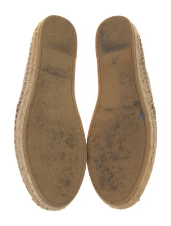 Saint Laurent Leather Espadrilles